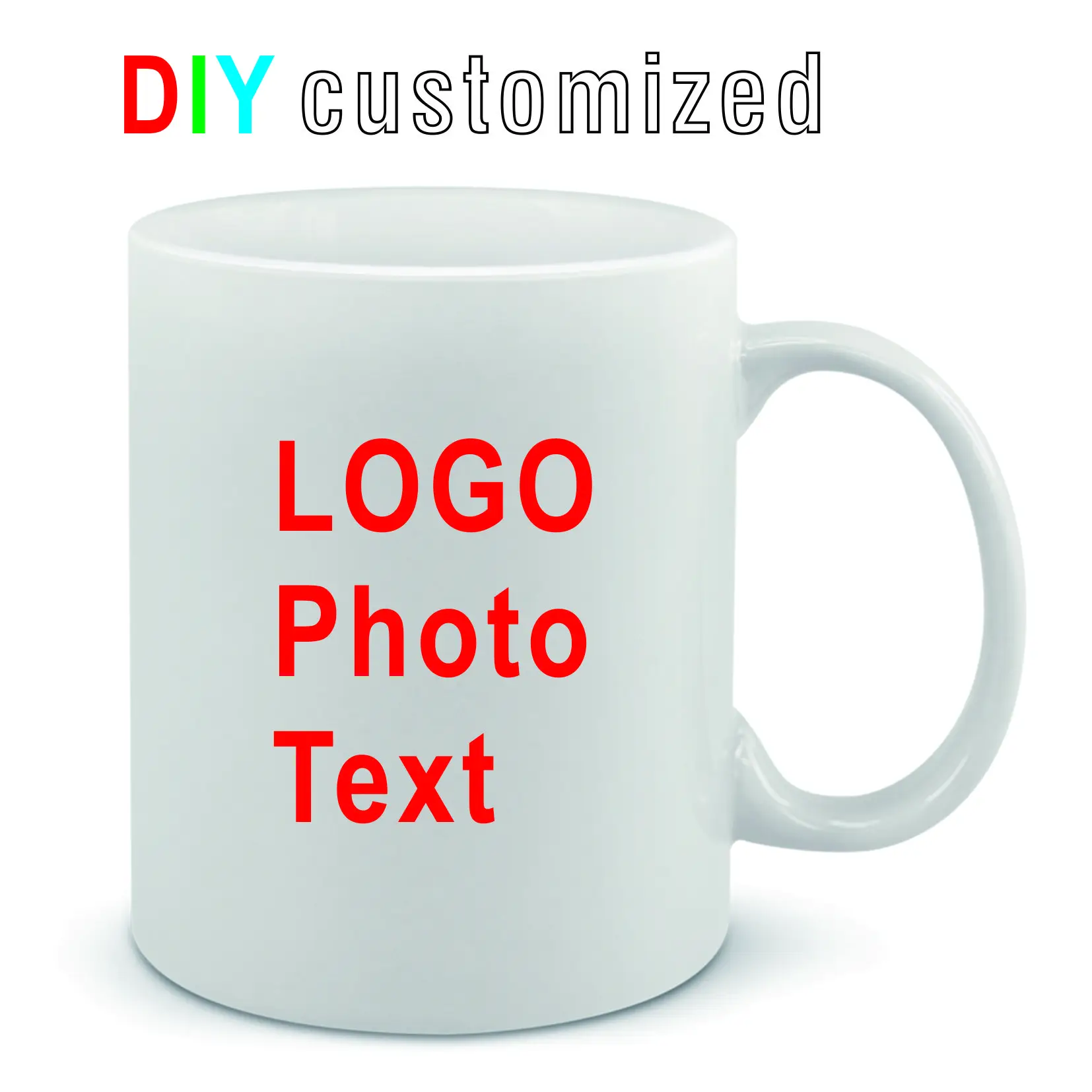 Coffee Tea Picture - DIY Customized mugs 350ML 12oz Ceramic