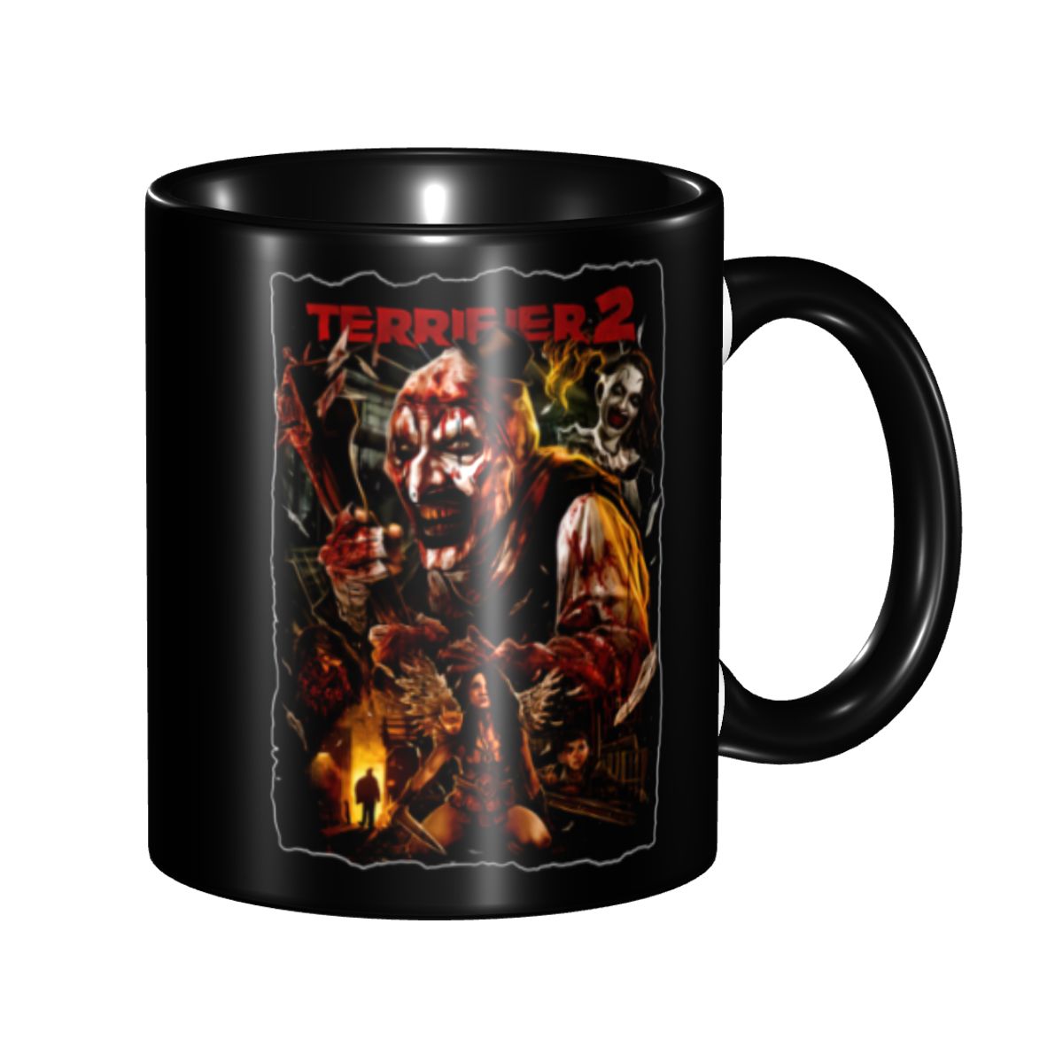Water Tea And Coffee - Personalized Terrifiers Movie Horror Art Slasher