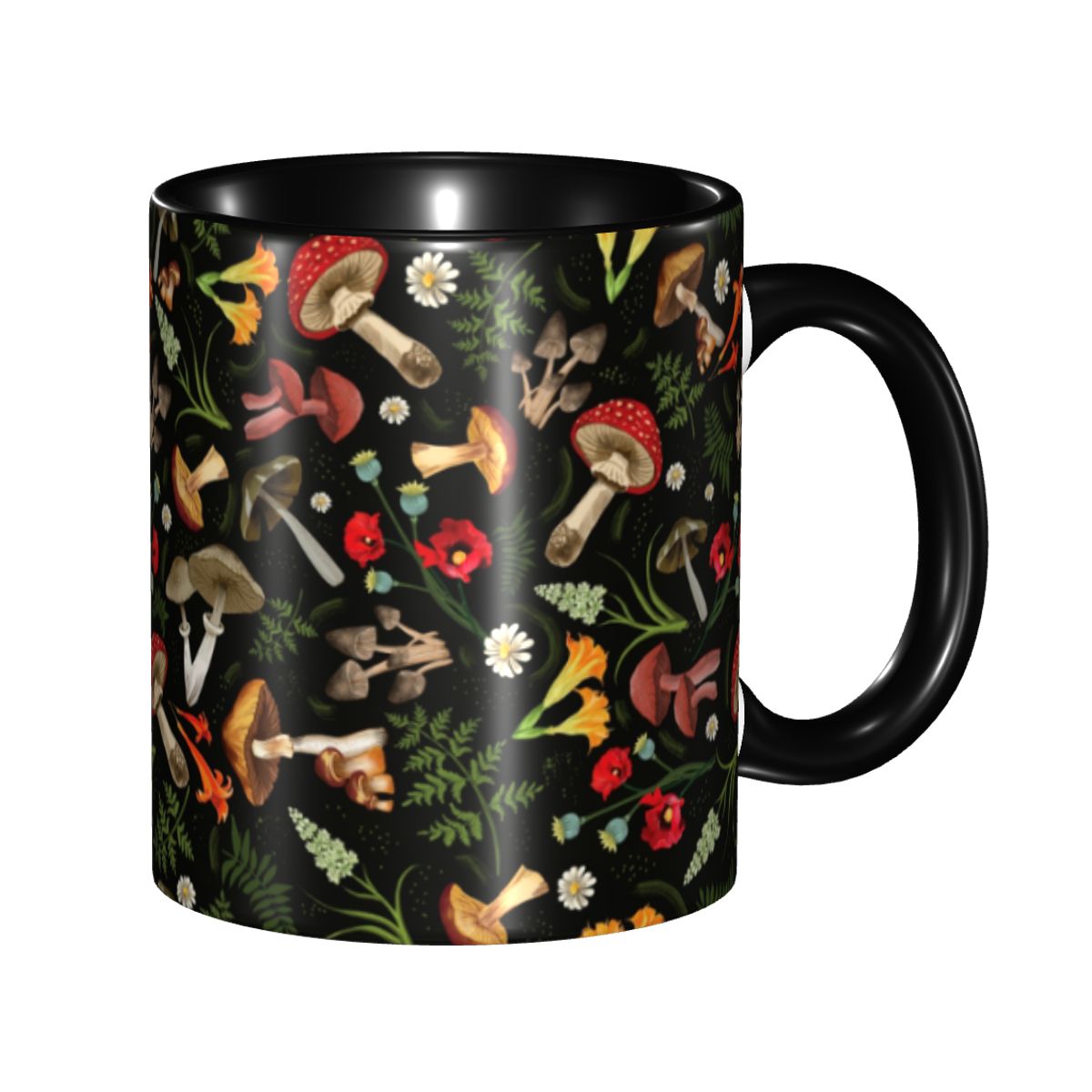 Water Tea And Coffee - Personalized Psychedelic Mushroom Plants Coffee Mugs
