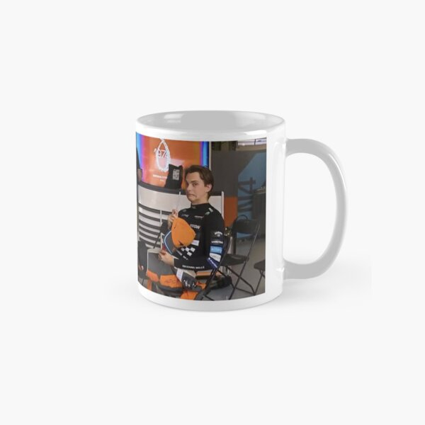 Coffee Tea Picture - Oscar Piastri Meme Classic Mug Handle