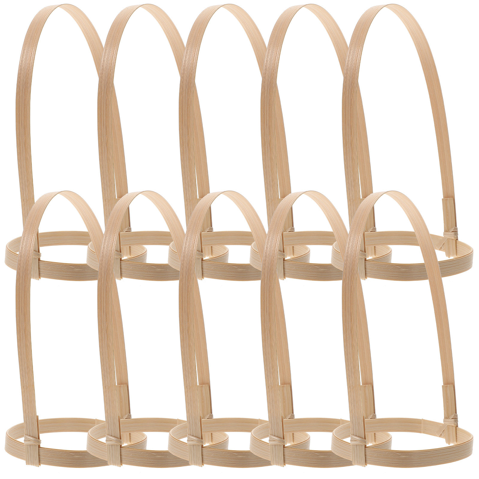 Coffee Tea Drink - 10Pcs Bamboo Drink Cup Carrier Coffee