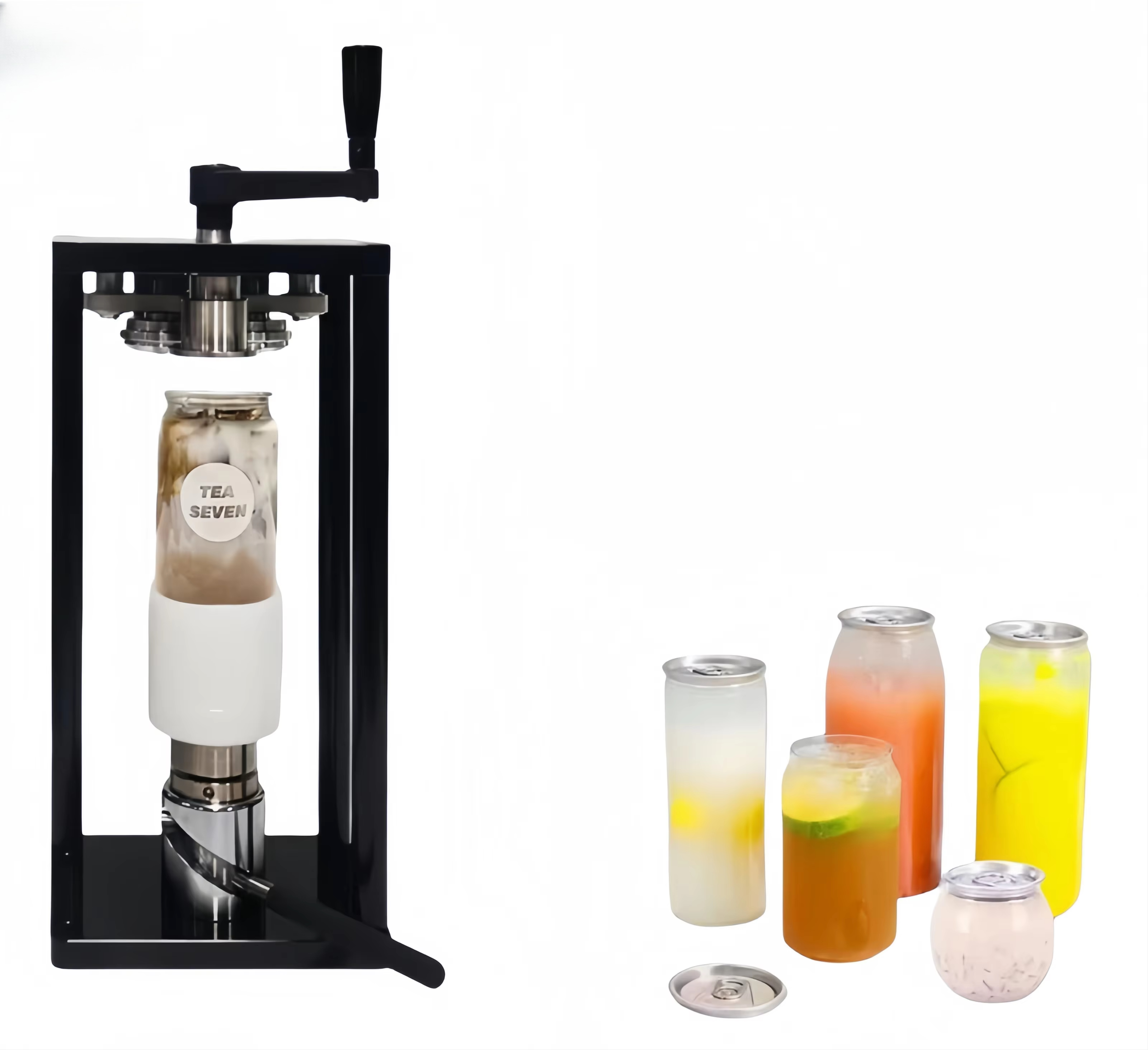 Coffee Tea Drink - New Design Manual Can Sealing Machine