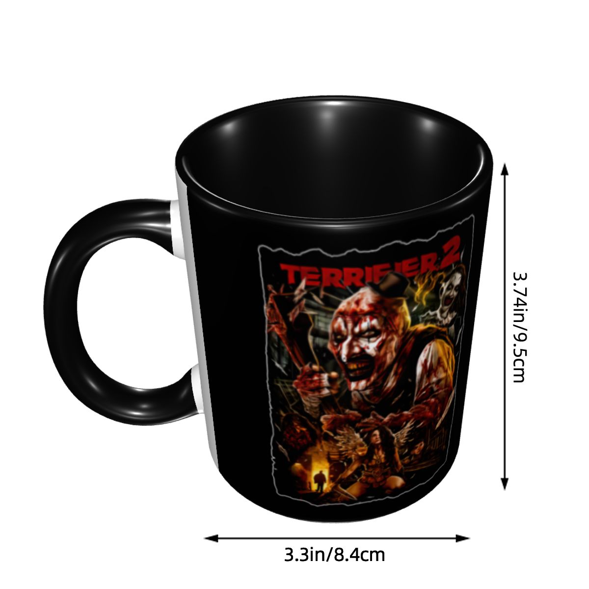 Personalized Terrifiers Movie  - Water Tea And Coffee avaliação e preço