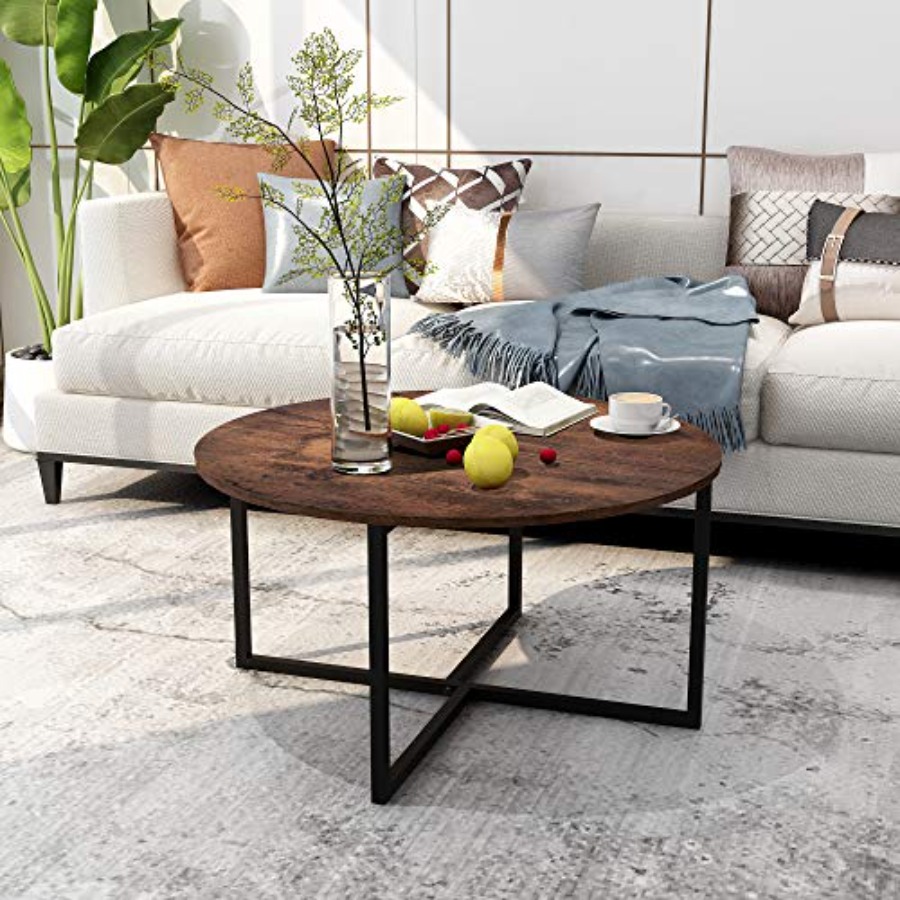 Round Coffee Table Kitchen Din - Coffee & Tea Maker Machine avaliação e preço