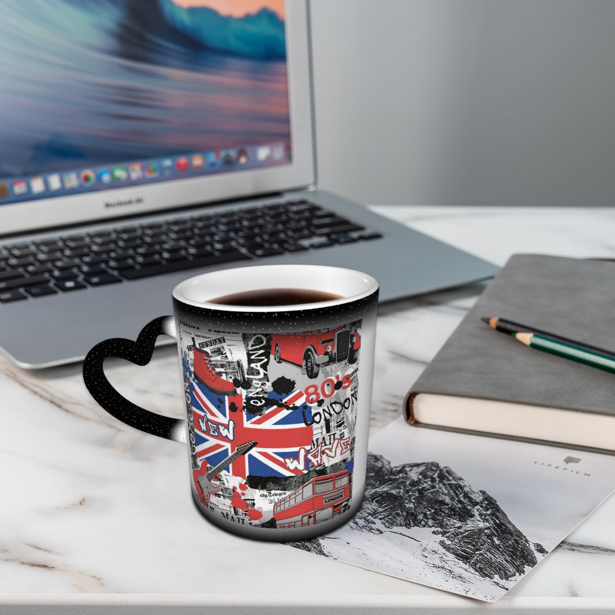 Union Jack Flag Of The UK Mug  - Coffee Tea Uk avaliação e preço