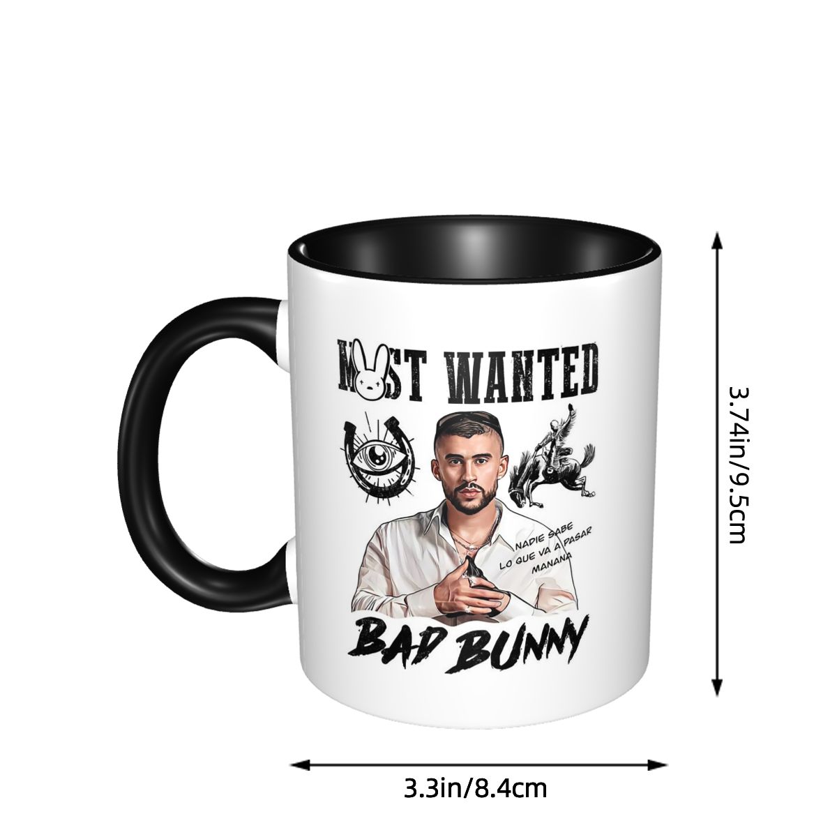 Bads Bunnys DeBi TiRAR MaS FOT - Coffee Tea Cup Foto avaliação e preço