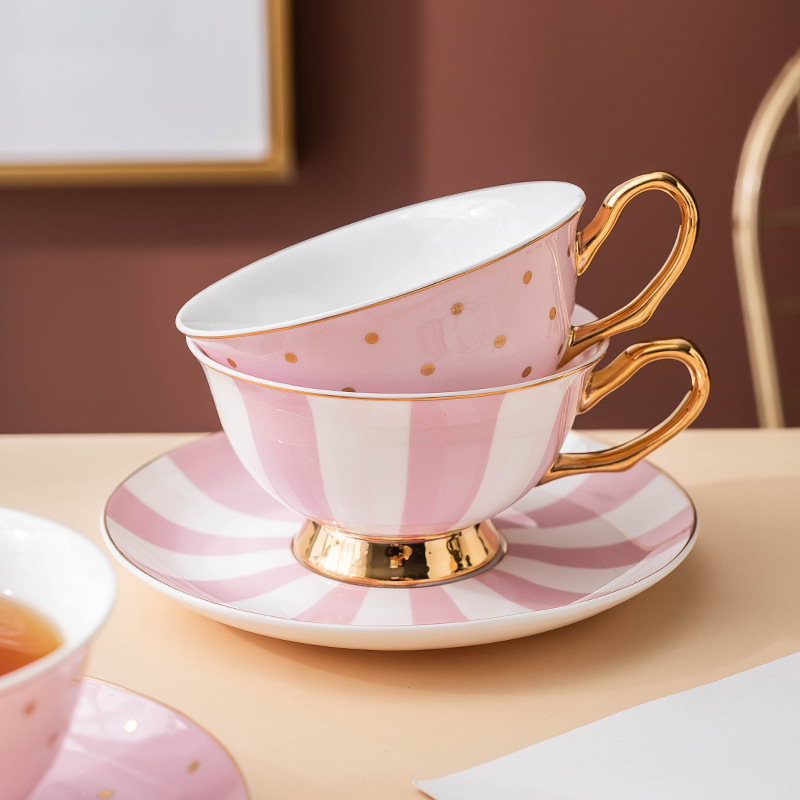 Ceramic Pink Coffee Mugs with  - Coffee Tea Drink avaliação e preço