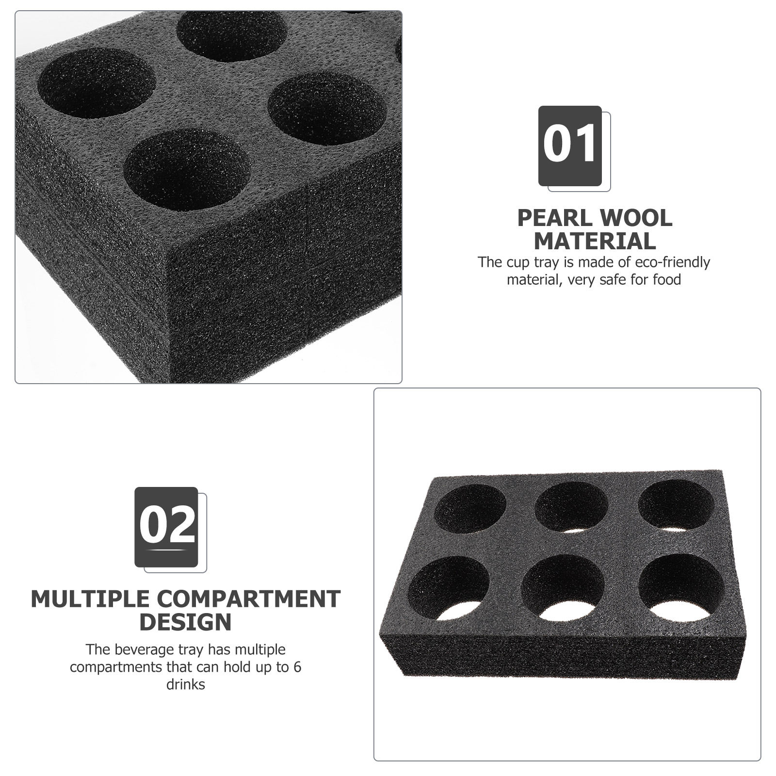2Pcs Eco-Friendly Biodegradabl - Coffee Tea Drink avaliação e preço