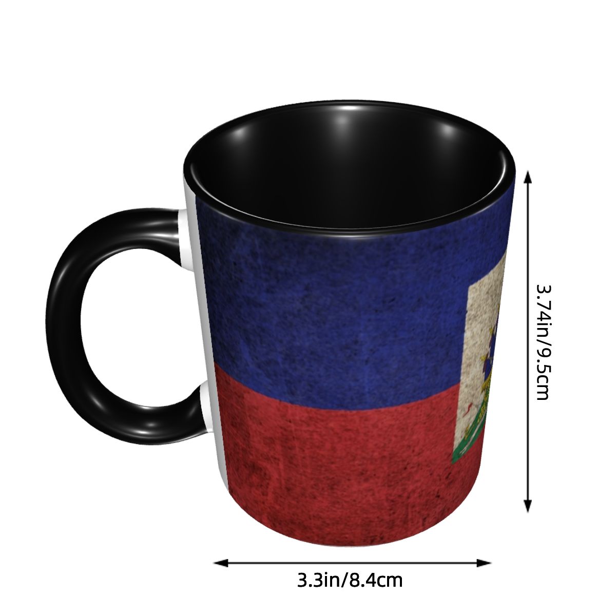 Personalized Haiti Flag Mugs D - Water Tea And Coffee avaliação e preço