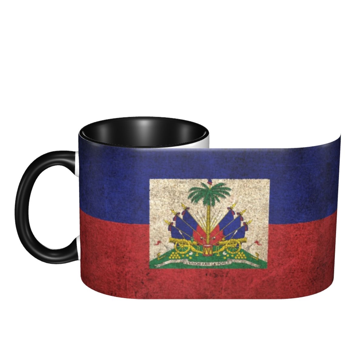 Personalized Haiti Flag Mugs D - Water Tea And Coffee avaliação e preço