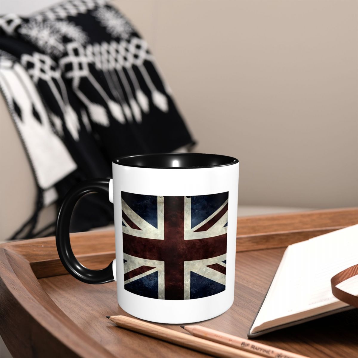 Union Jack Flag Of The UK Mug  - Coffee Tea Uk avaliação e preço