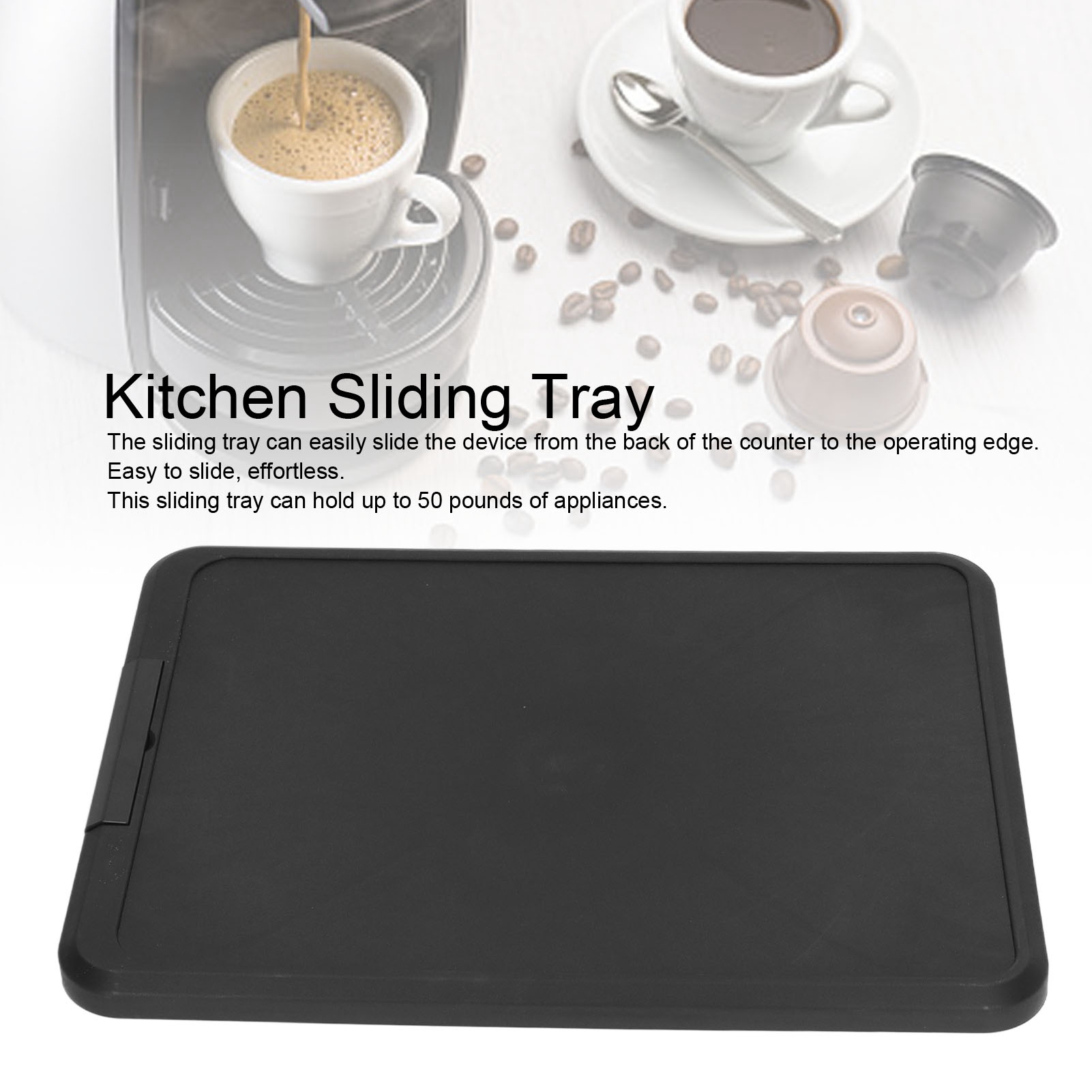 Kitchen Appliance Sliding Tray - Coffee & Tea Maker Machine avaliação e preço