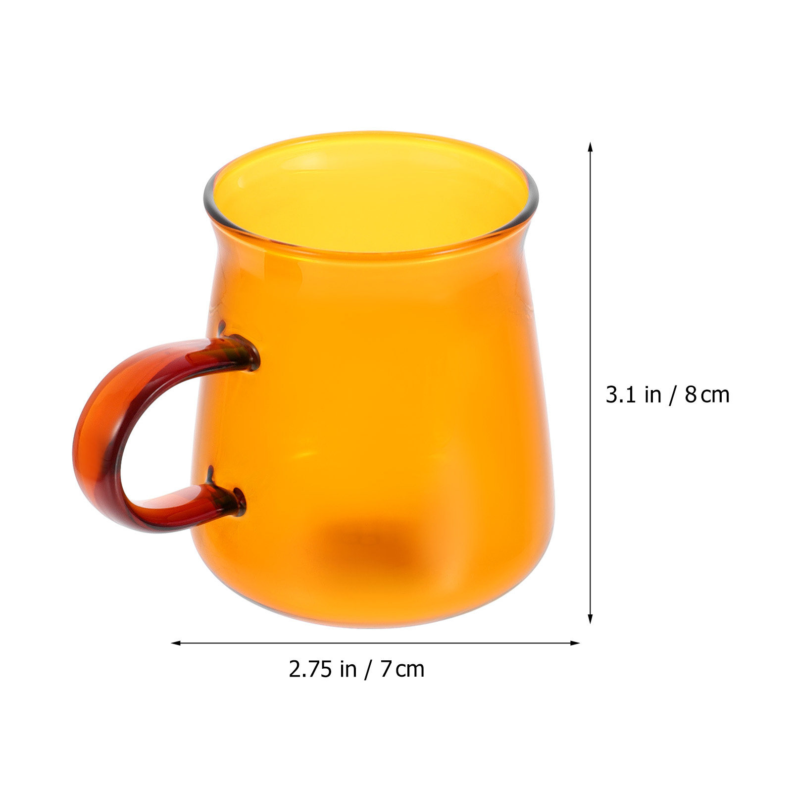1Set Glass Coffee Cup and Sauc - Coffee Tea Drink avaliação e preço