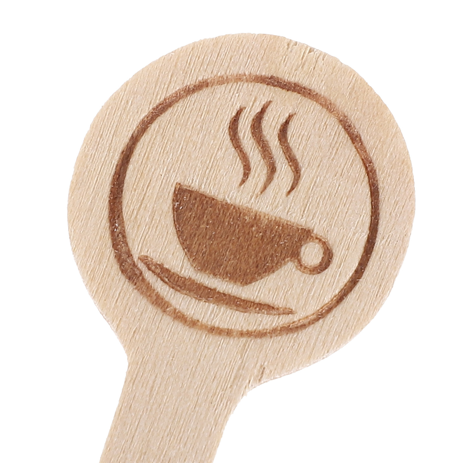 100Pcs Wooden Beverage Stirrer - Coffee Tea Hot avaliação e preço