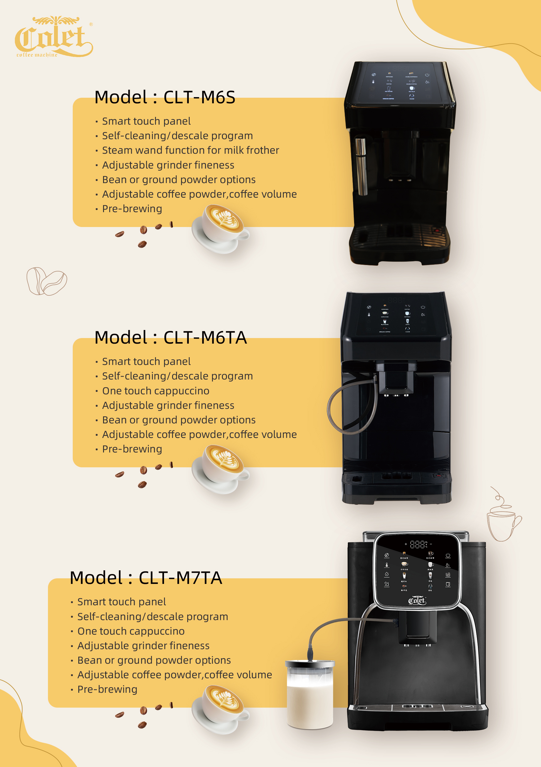 Bean to Cup Powder Brewing Mil - Coffee & Tea Maker Machine avaliação e preço