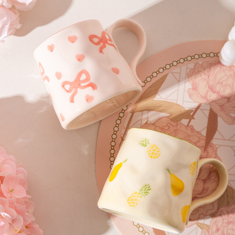 Cute Ceramic Mug High-value Wa - Coffee Plus Tea avaliação e preço