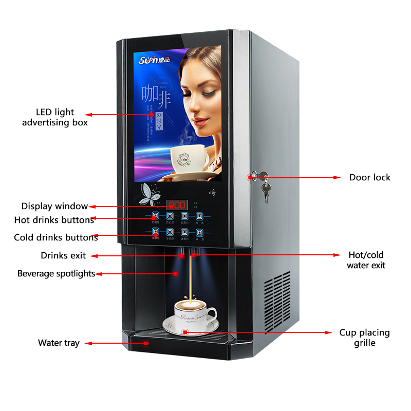 30SCW-8 Hot Ice Instant Coffee - Coffee Tea Hot avaliação e preço