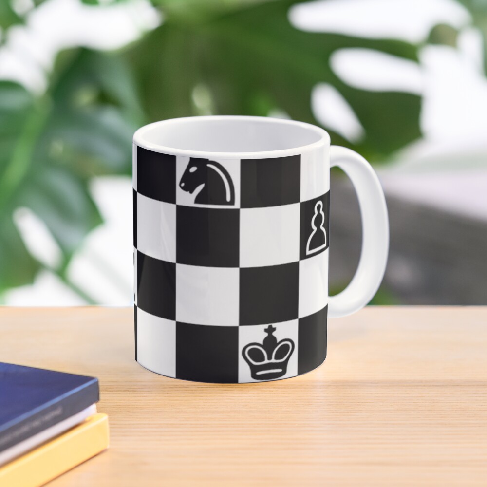 Chess Classic  Mug Handle Roun - Coffee Tea Picture avaliação e preço