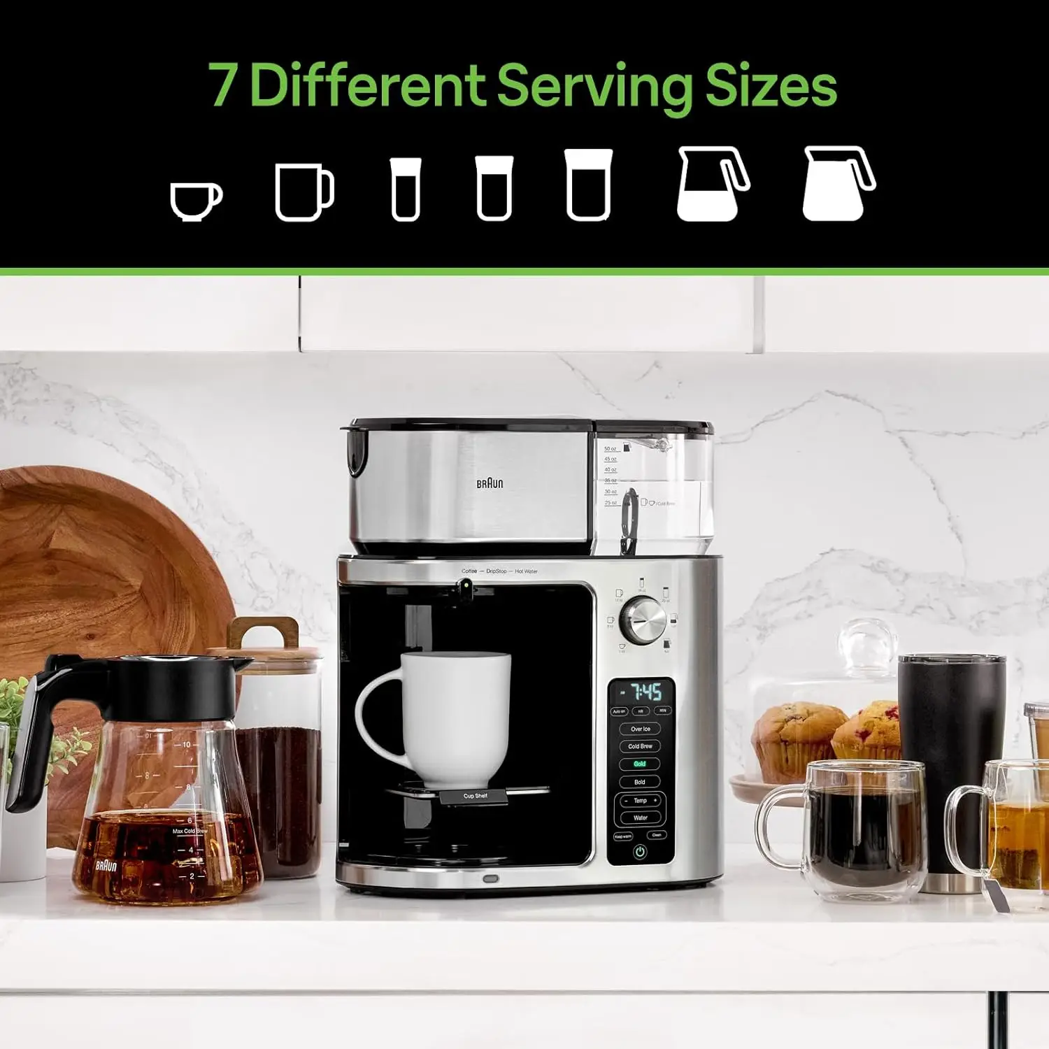 MultiServe Plus 10- Cup Pod Fr - Coffee Plus Tea avaliação e preço