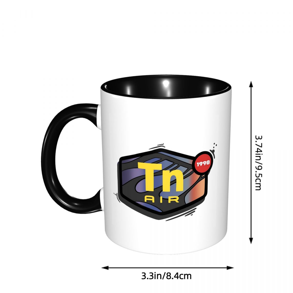 Air Max TN Plus Mug Funny Cera - Coffee Plus Tea avaliação e preço