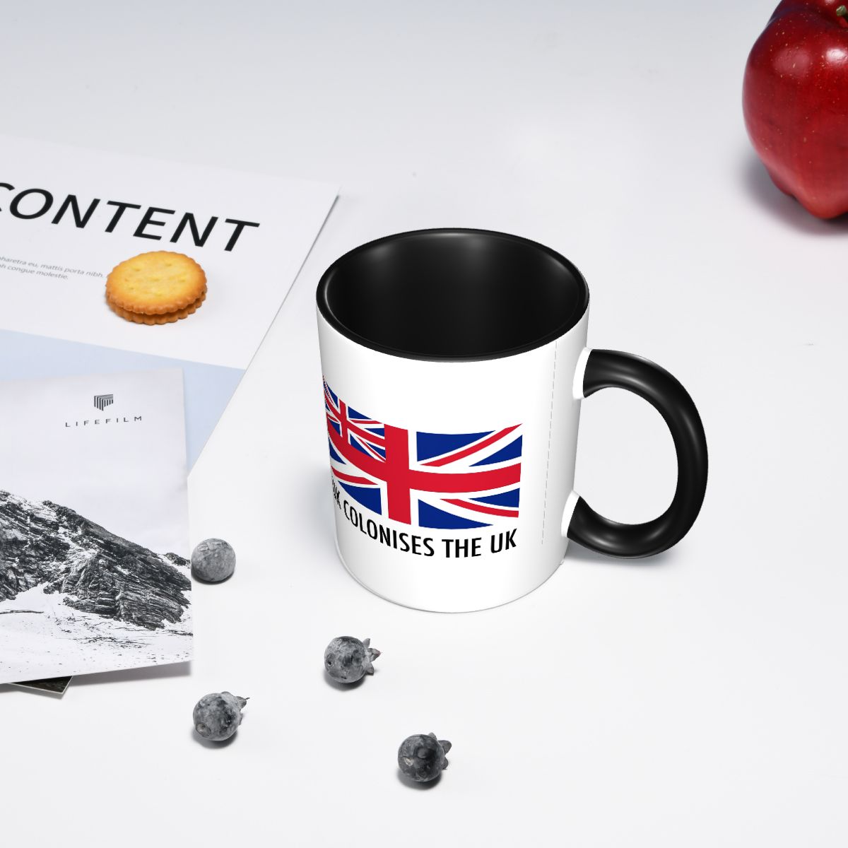 Union Jack Flag Of The UK Mug  - Coffee Tea Uk avaliação e preço
