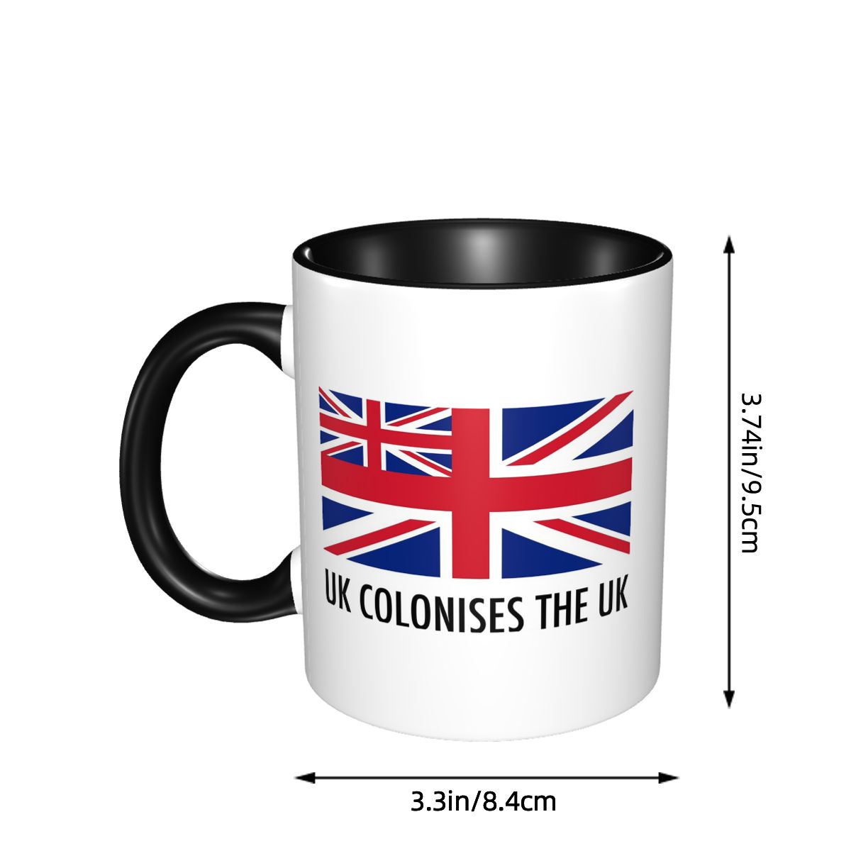 Union Jack Flag Of The UK Mug  - Coffee Tea Uk avaliação e preço