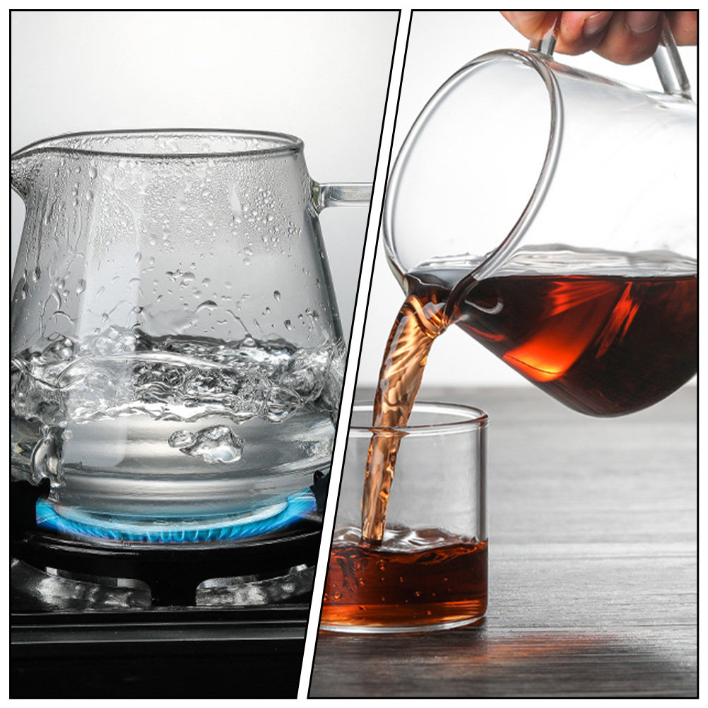 1Pcs 650Ml High Clarity Glass  - Coffee Tea Hot avaliação e preço
