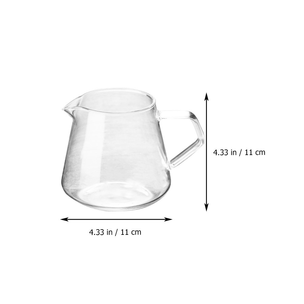 1Pcs 650Ml High Clarity Glass  - Coffee Tea Hot avaliação e preço