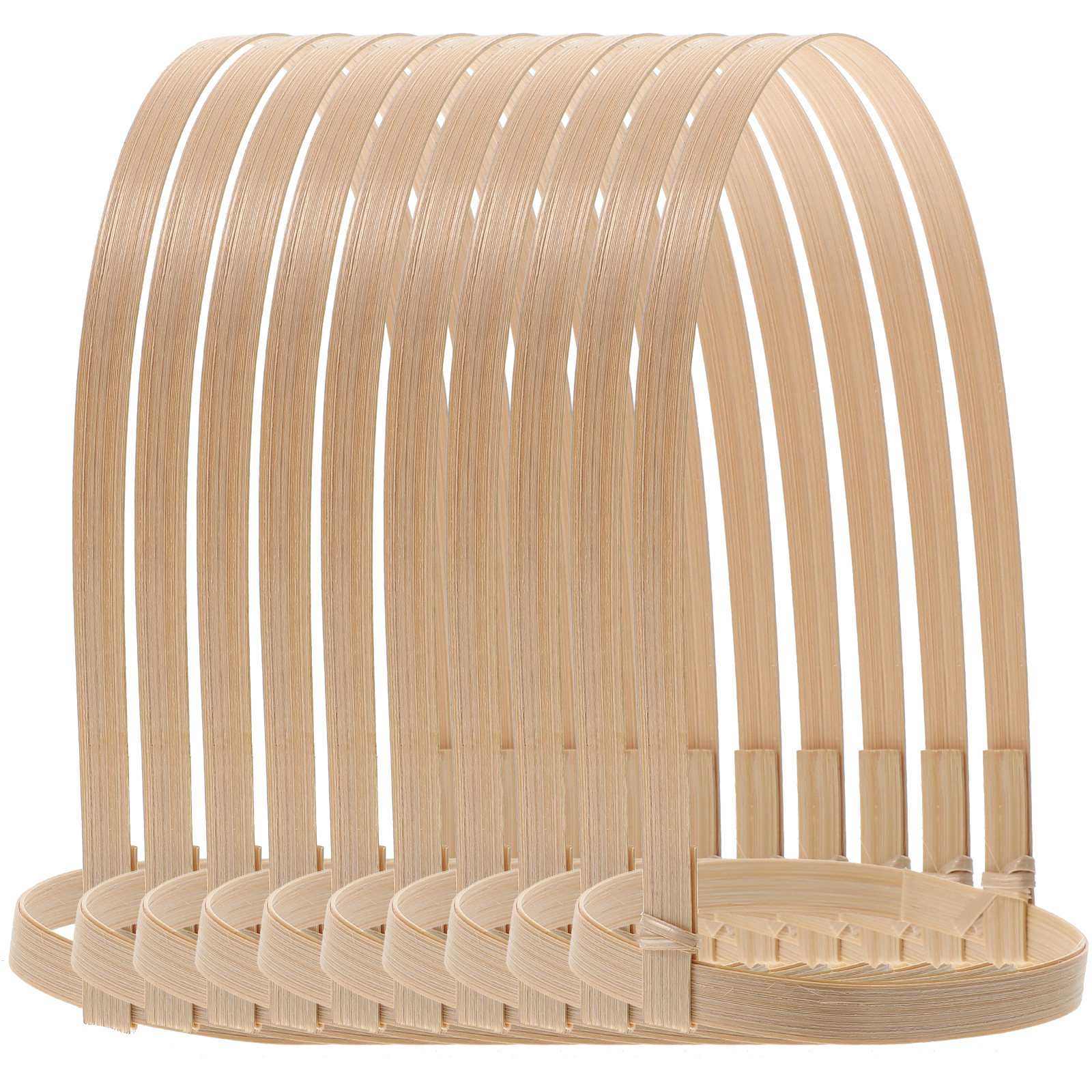 10Pcs Bamboo Drink Cup Carrier - Coffee Tea Drink avaliação e preço