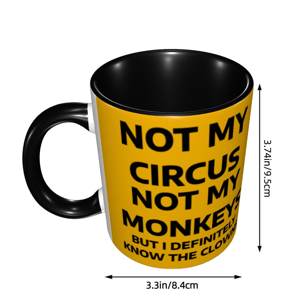 Not My Circus Not My Monkeys C - Water Tea And Coffee avaliação e preço