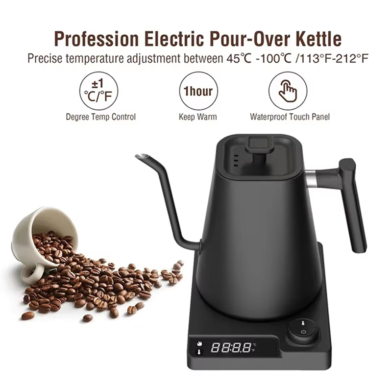 A21I-Gooseneck Electric Kettle - Coffee Tea Uk avaliação e preço