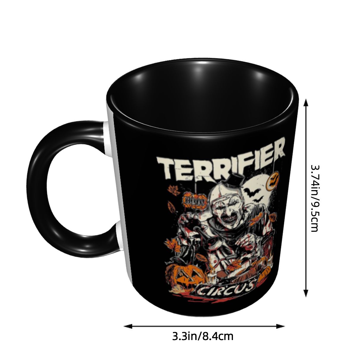 Terrifiers Movie Art Horror Sl - Water Tea And Coffee avaliação e preço