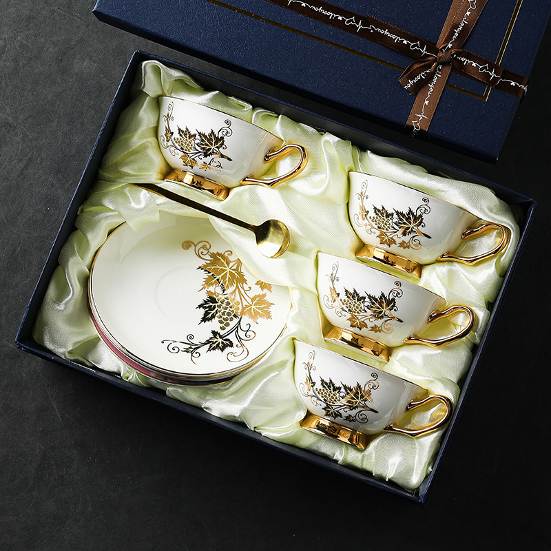 Coffee Cup Small Exquisite Set - Coffee Tea Drink avaliação e preço
