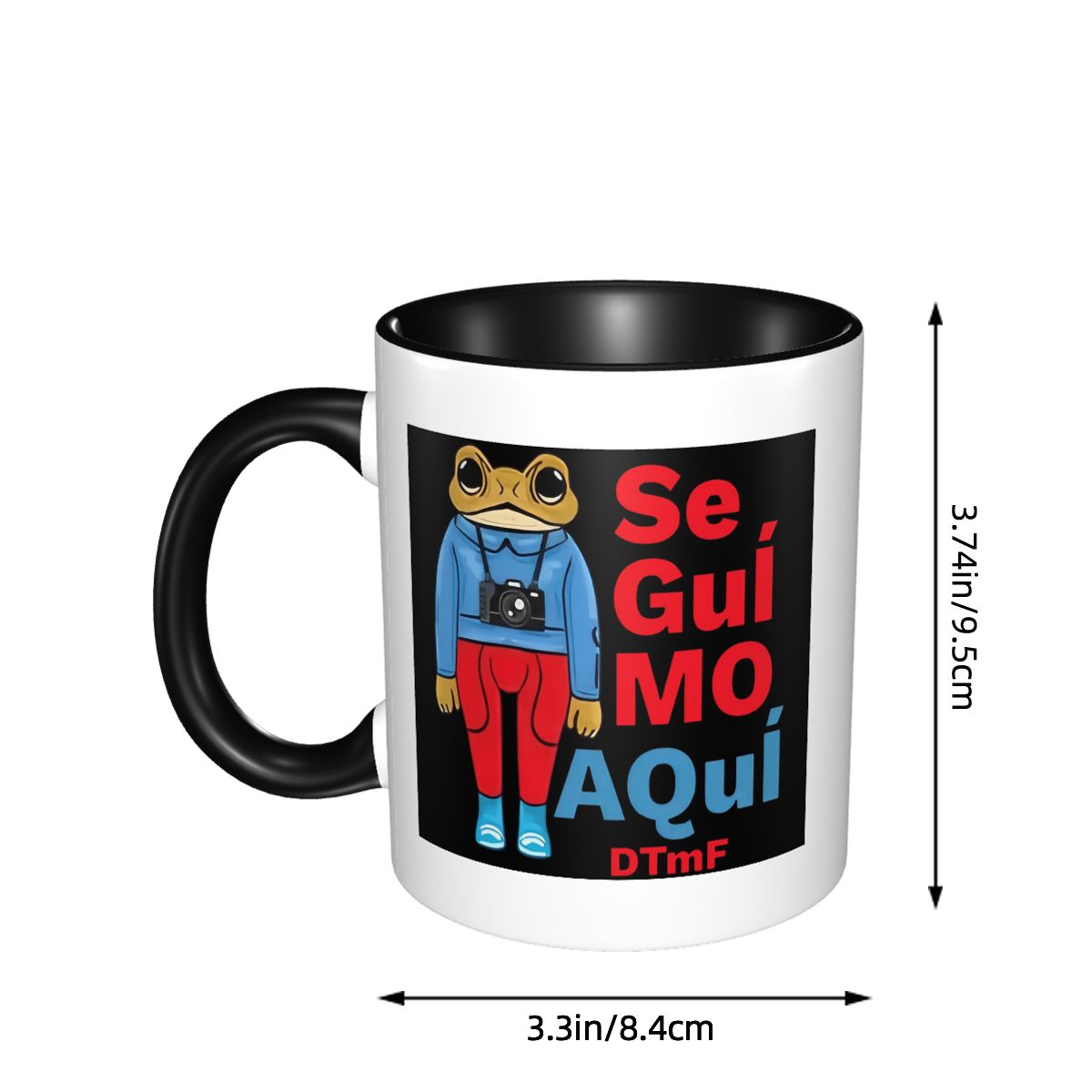 Bad Bunny DTMF Debi Tirar Mas  - Coffee Tea Cup Foto avaliação e preço