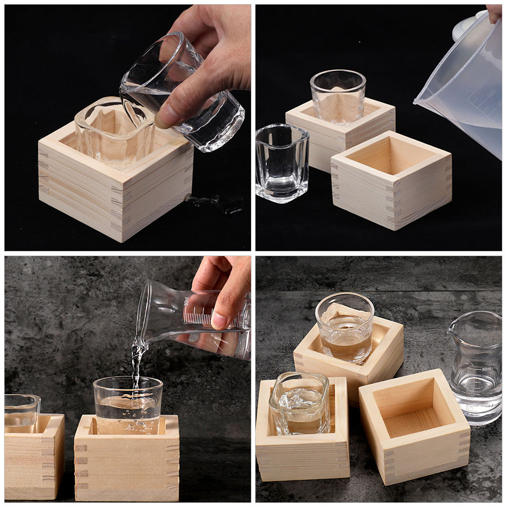 1Set Transparent Glass Sake Cu - Coffee Tea Hot avaliação e preço