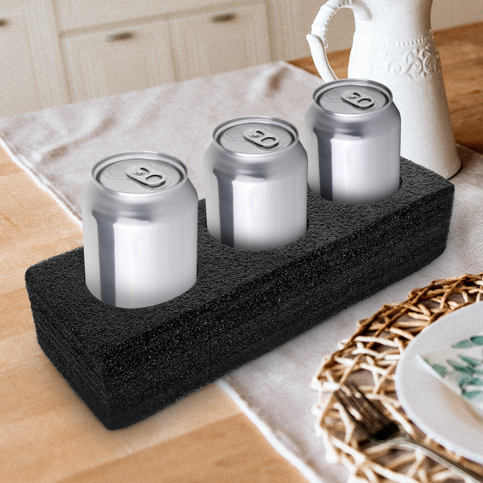 3-Hole Portable Milk Tea Cup H - Coffee Tea Drink avaliação e preço