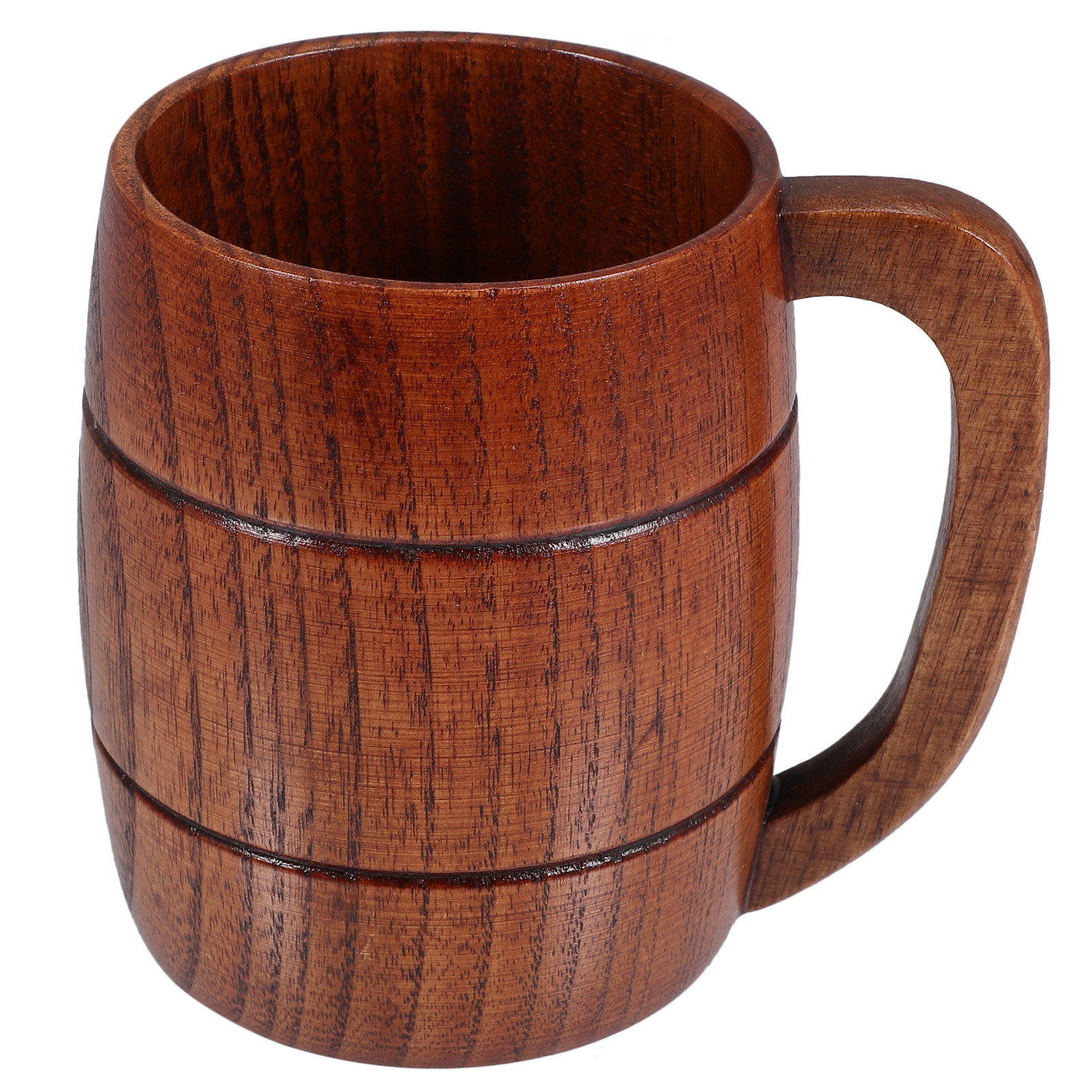 Wooden Beer Coffee Mug Water C - Coffee Tea Drink avaliação e preço