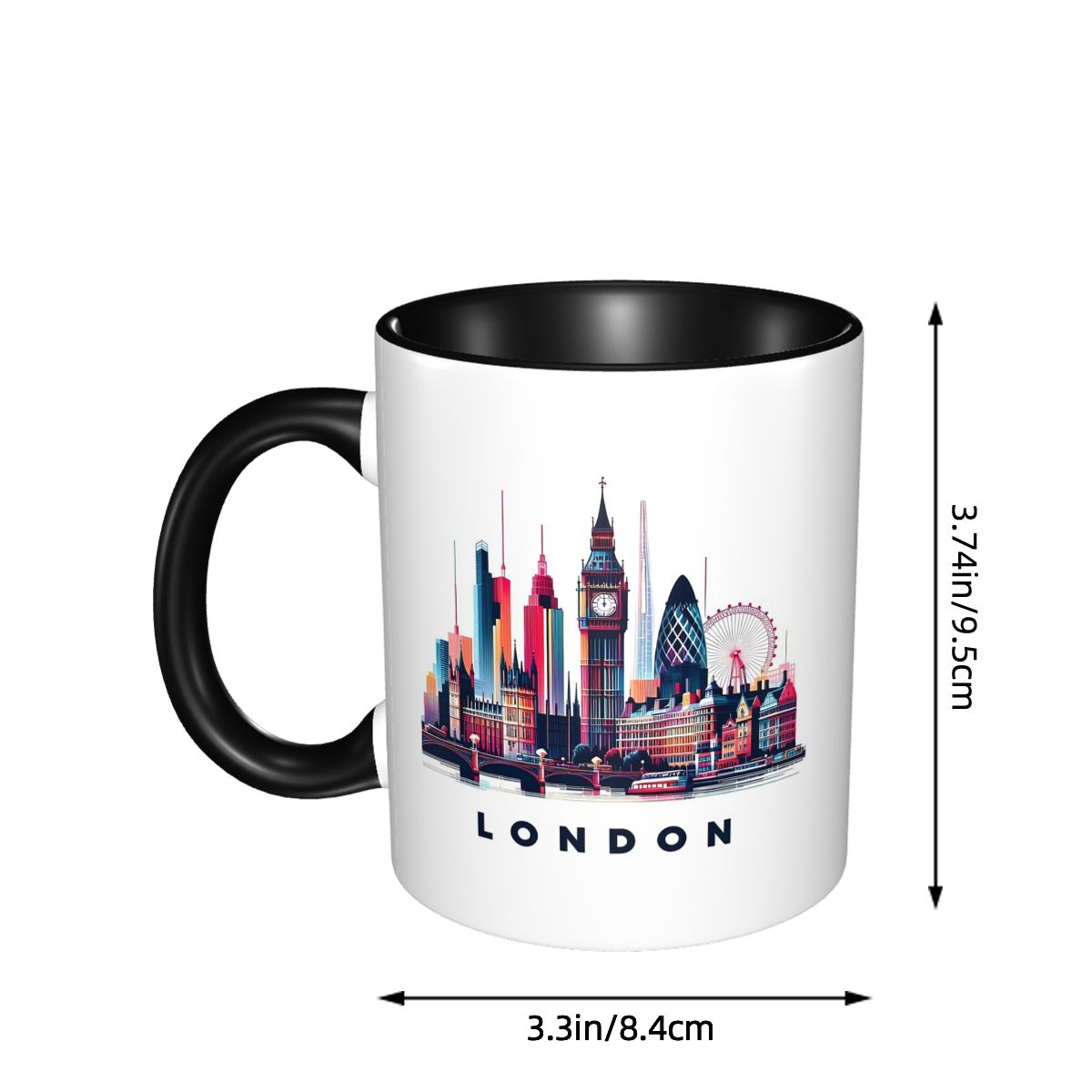 London Travel Uk Gifts Mug Fun - Coffee Tea Uk avaliação e preço