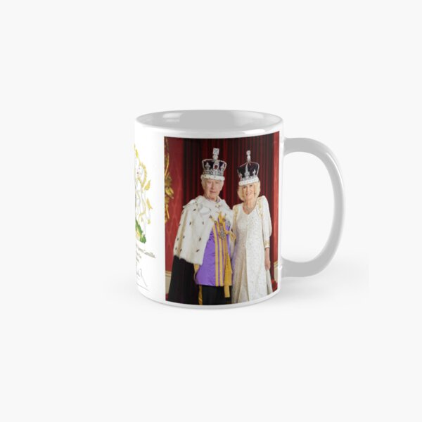 King Charles Iii And Queen Cam - Coffee Tea Picture avaliação e preço