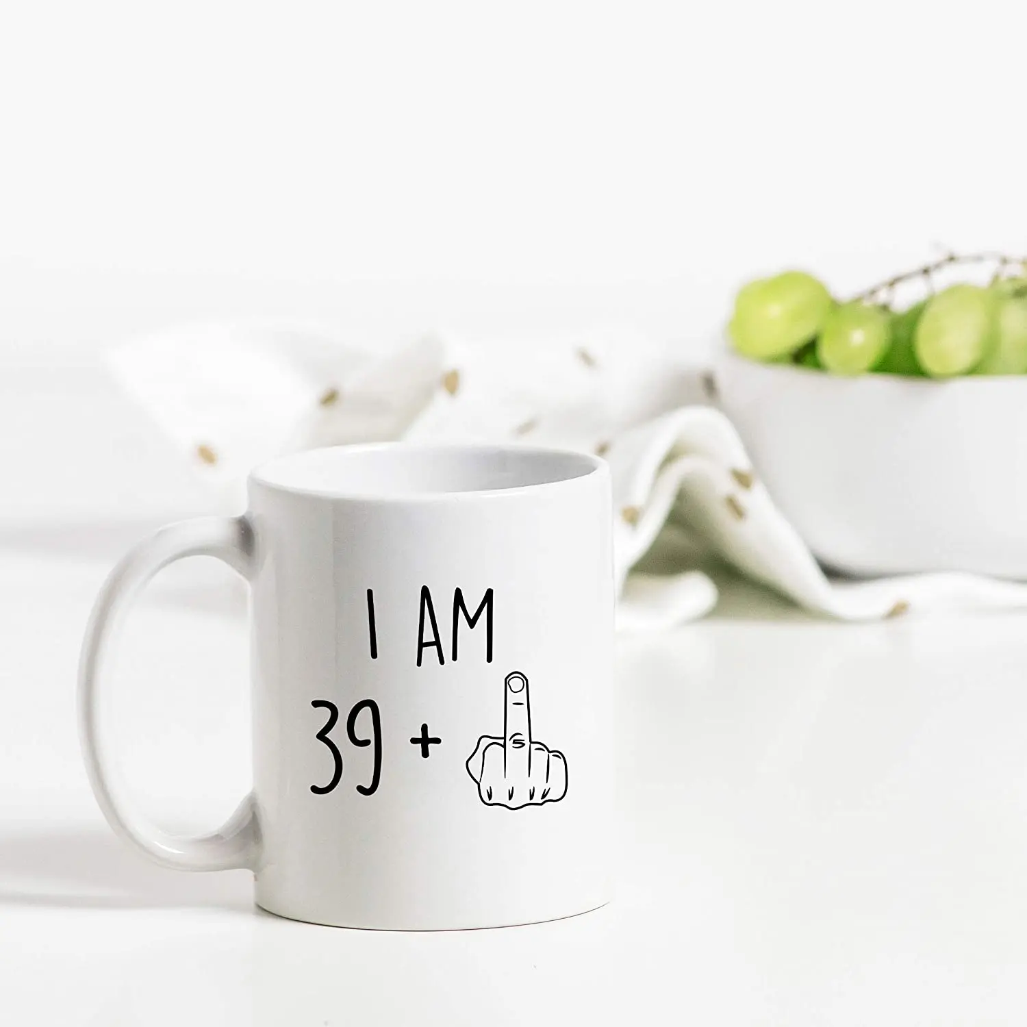 40th Birthday Gift for Men Wom - Coffee Plus Tea avaliação e preço