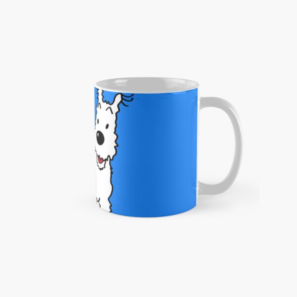 Snowy Dog Tin Tin Sticker Clas - Coffee Tea Picture avaliação e preço